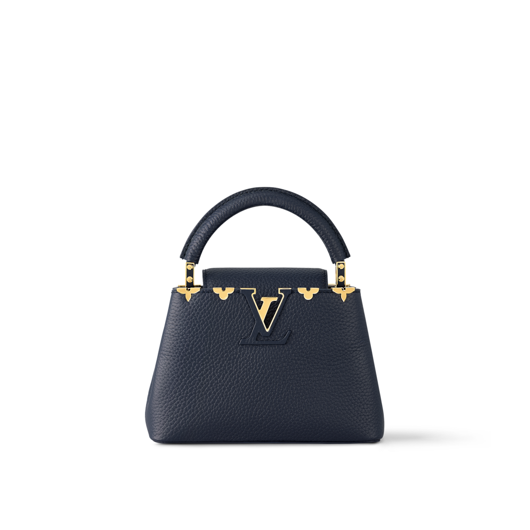 Louis Vuitton カプシーヌミニ　ネイビー ハンドバッグ Capucines Mini Capucines - Women - Handbags | LOUIS VUITTON ®